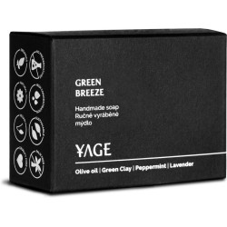 Yage Ručně vyrobené mýdlo Green Breeze