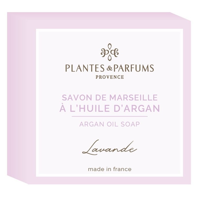 Plantes et Parfums Tuhé mýdlo s bio olivovým olejem Levande