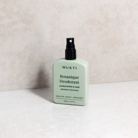 Mukti Organics BOTANIQUE Deodorant a tělový sprej