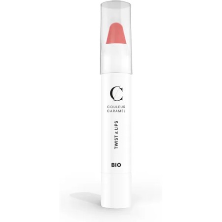 Couleur Caramel Bio rtěnka v tužce Twist & Lips