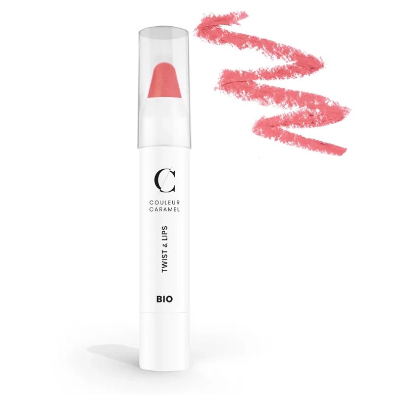 Couleur Caramel Bio rtěnka v tužce Twist & Lips