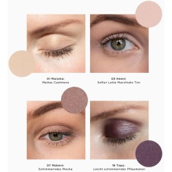 NUI COSMETICS Paletka přírodních vysoce pigmentových kompaktních stínů