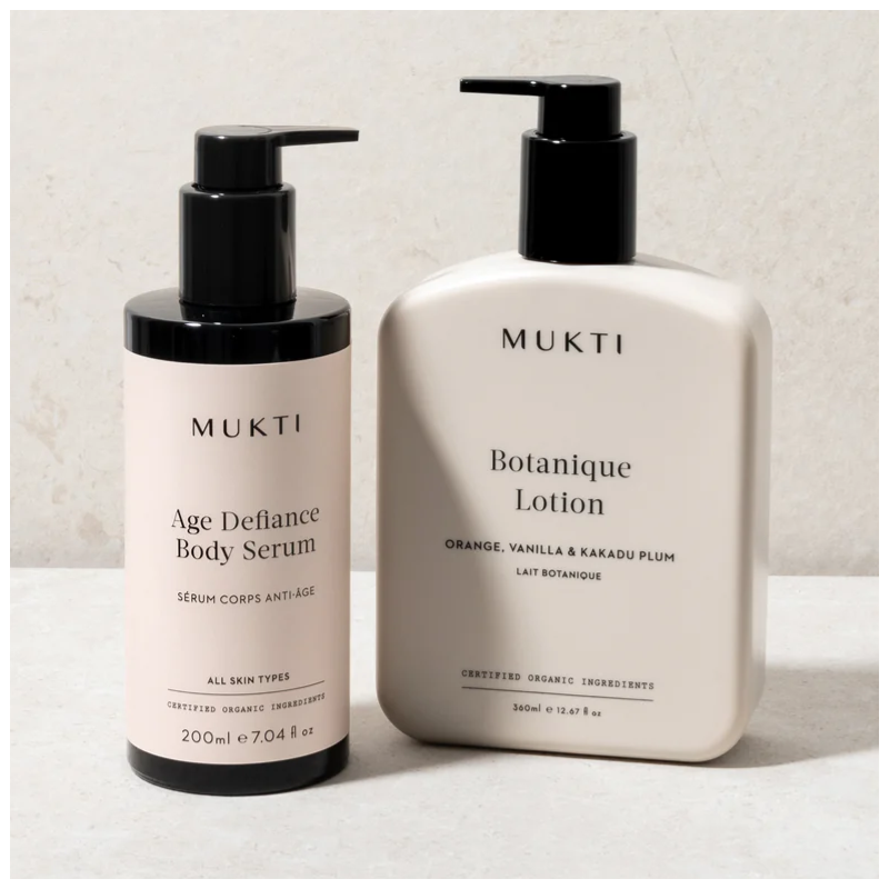 MUKTI ORGANICS Renewal Duo Sada na tělo