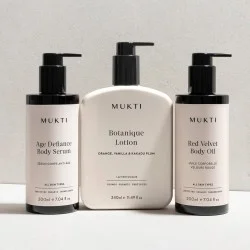 Mukti Organics Ultimate Age Defiance Body Trio Sada na tělo