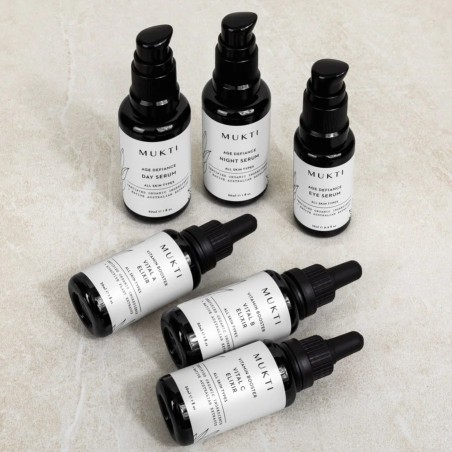 Mukti Organics Age Defiance Booster Collection
