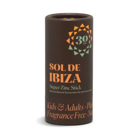 Sol de Ibiza Opalovací zinková tyčinka SPF 30