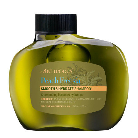ANTIPODES Peach Freesia Vyhlazující a hydratační šampon