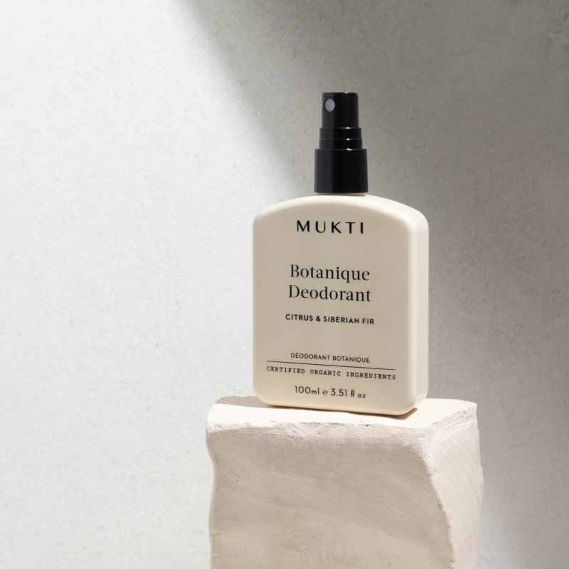 MUKTI ORGANICS BOTANIQUE Přírodní deodorant a tělový sprej - Citrusy a sibiřská jedle
