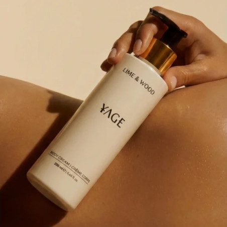 YAGE ORGANICS Tělový krém pro obnovu kožní bariéry Lime & Wood