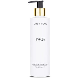 YAGE ORGANICS Tělový krém pro obnovu kožní bariéry Lime & Wood